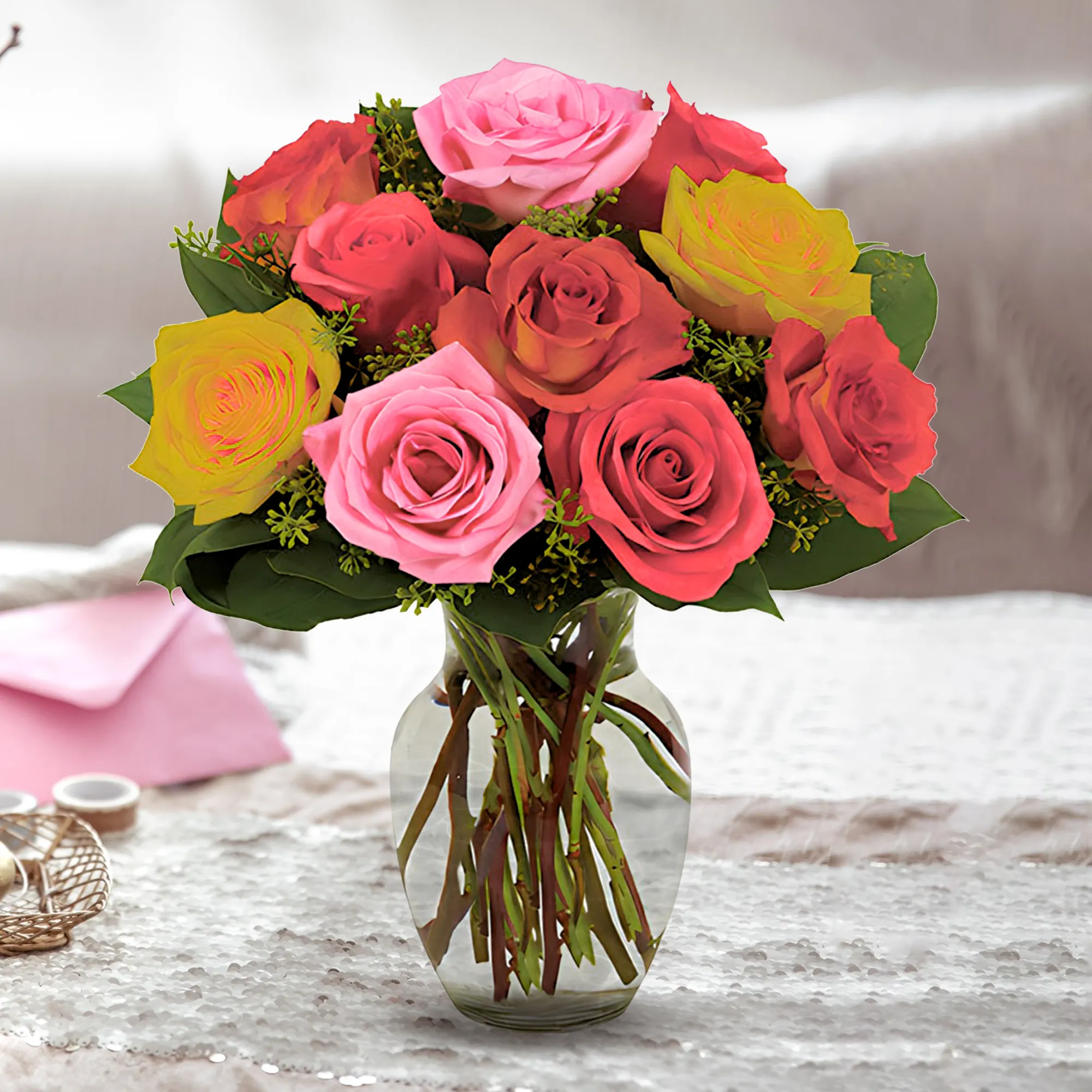 Bright Various Roses floral inspiration