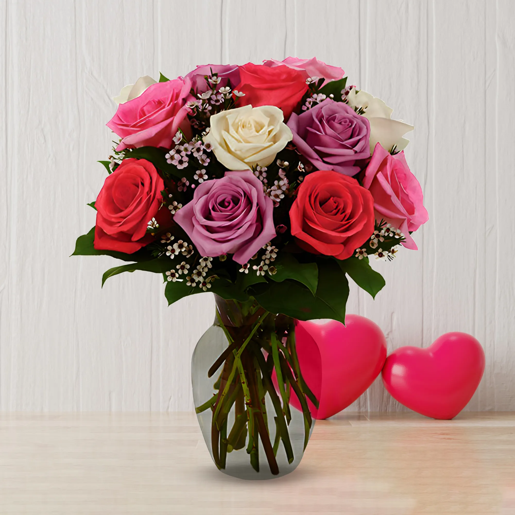 Pastel Various Roses floral inspiration