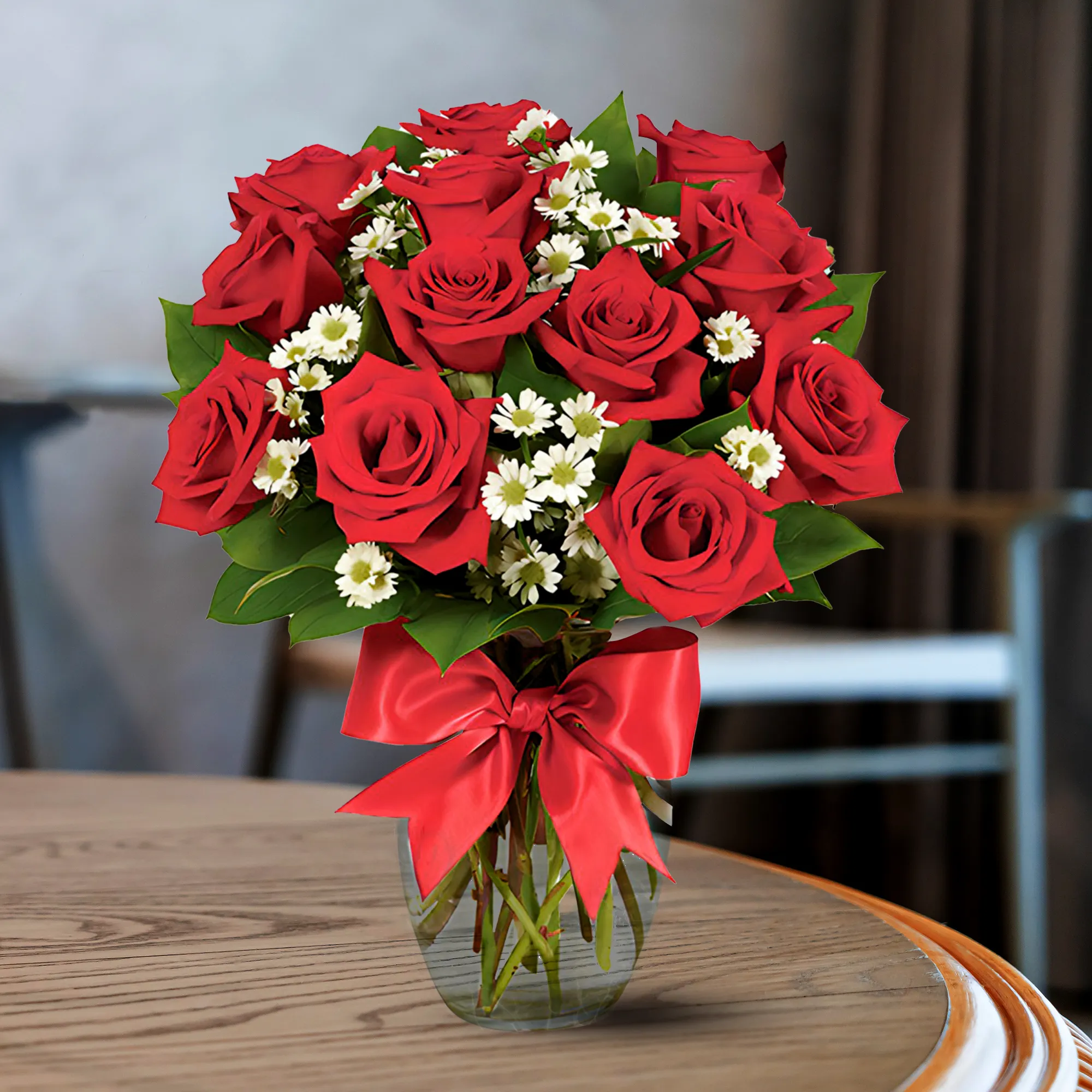 Red Roses - 1 Dozen floral inspiration