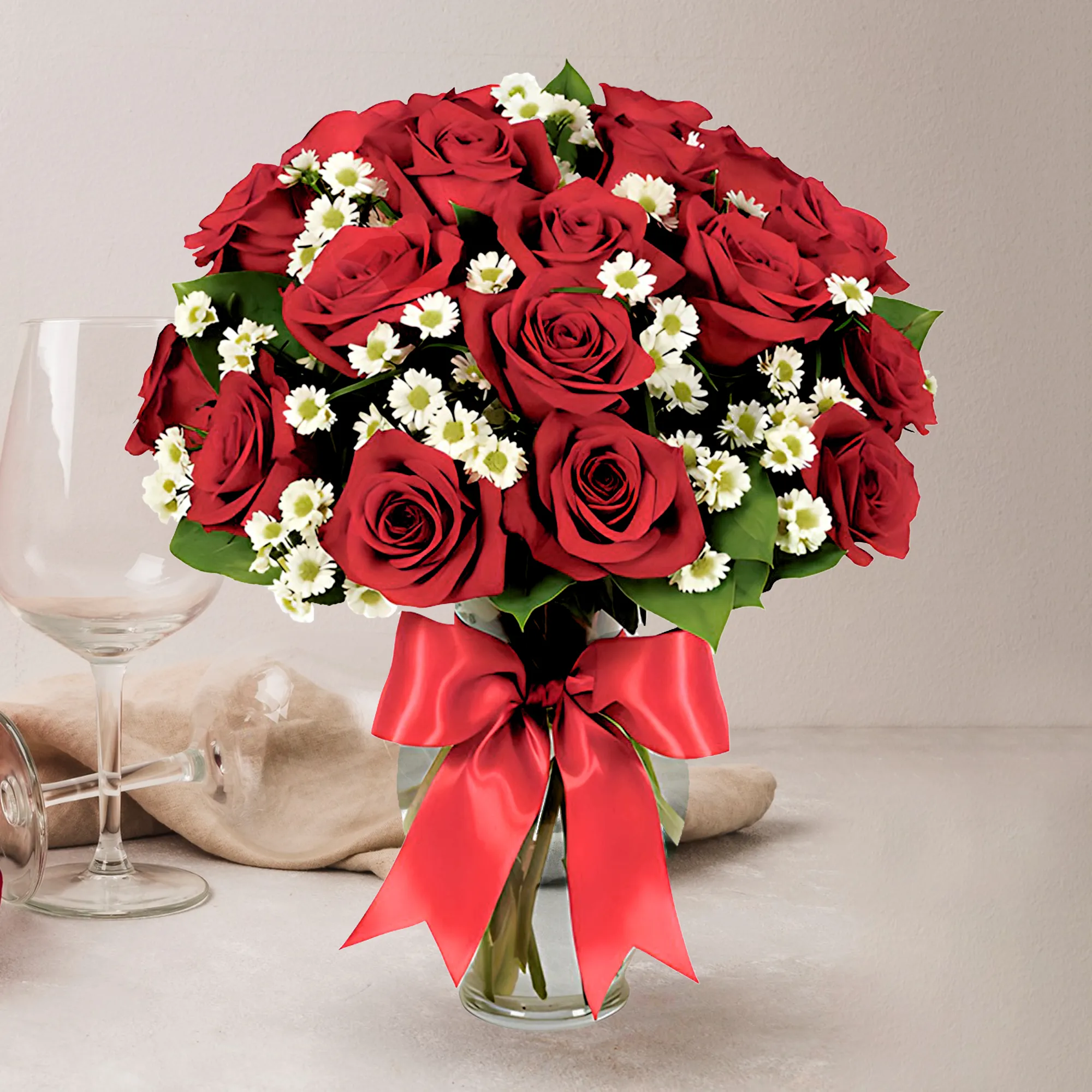 Red Roses - 2 Dozen floral inspiration